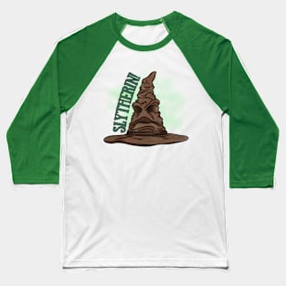 Slytherin Sorting Hat - Harry Potter Baseball T-Shirt